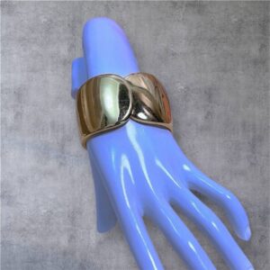 18K ITALIAN GOLD PLATED BANGLES