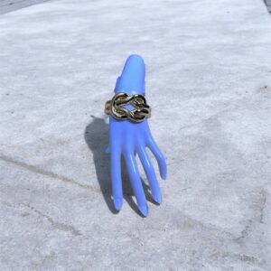 #110 18K ITALIAN GOLD PLATED BANGLES