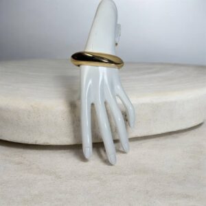 18K ITALIAN GOLD CHUNKY BANGLES