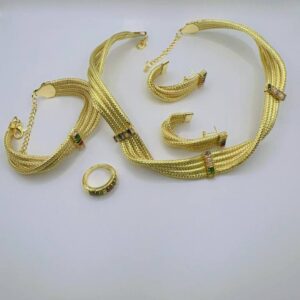 18K ITALIAN LUXURY GOLD PLATED (4pcs)