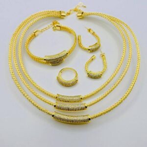 18K ITALIAN LUXURY GOLD PLATED (4pcs)