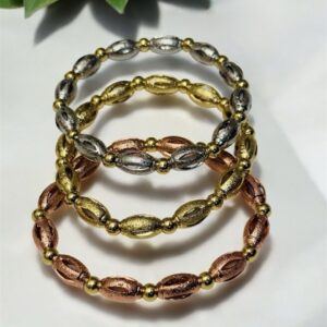 #139 3TONE BALL BRACELETS (3in1)