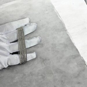 #144 SILVER TINY BALL BRACELETS