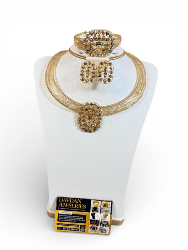 18K ITALIAN GOLD PLATED (4pcs)