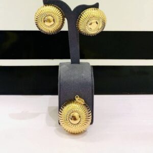 18K ITALIAN GOLD PLATED EARRINGS & PENDANTS