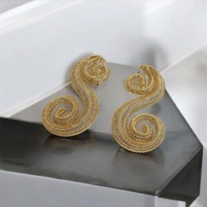 BASKET CLIP EARRINGS