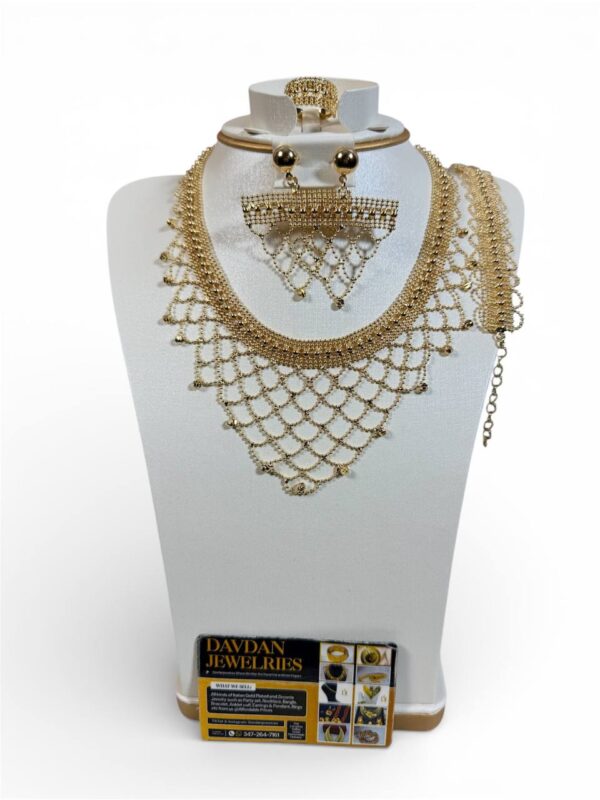 18K ITALIAN GOLD PLATED (4pcs)