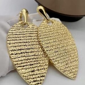 18K ITALIAN GOLD PLATED CLIP EARRINGS