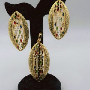 MULTI TONE EARRINGS & PENDANTS
