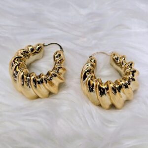 18K ITALIAN HOOP EARRINGS