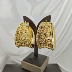 18K ITALIAN BOLD EARRINGS