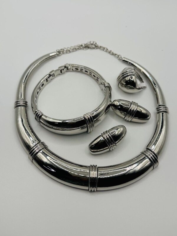 #37 18K ITALIAN WHITE GOLD PLATED (4pcs)