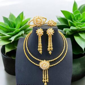 18K ITALIAN LUXURY GOLD PLATED (4pcs)