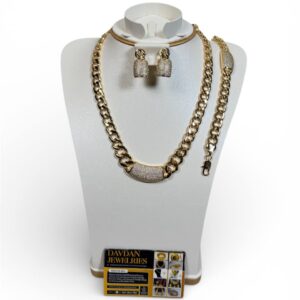 18K ITALIAN GOLD PLATED (3pcs)