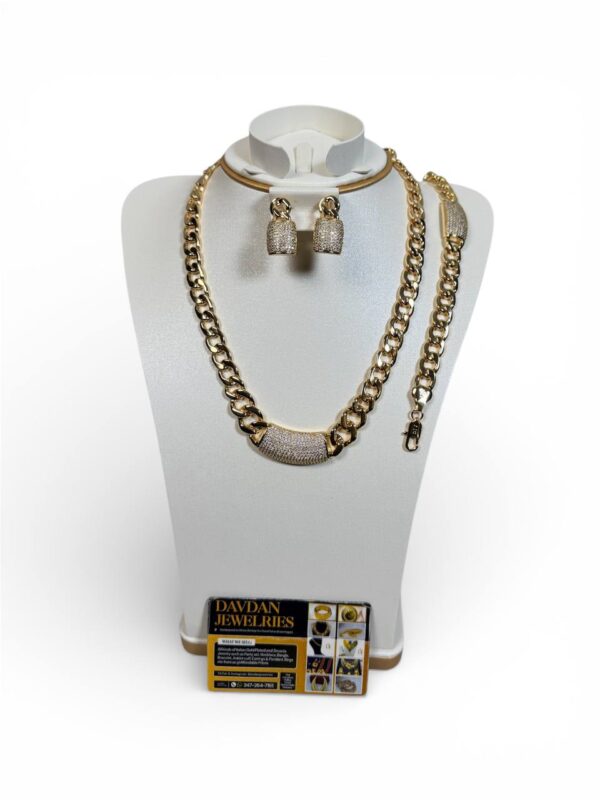 18K ITALIAN GOLD PLATED (3pcs)