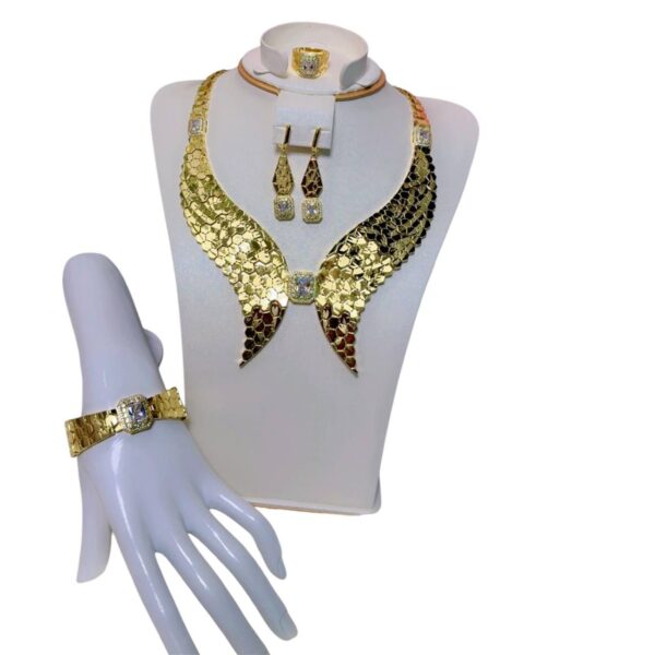 #5 18K ITALIAN LUXURY GOLD PLATED (4pcs)