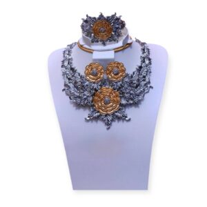 18K ITALIAN WHITE GOLD PLATED (4pcs)