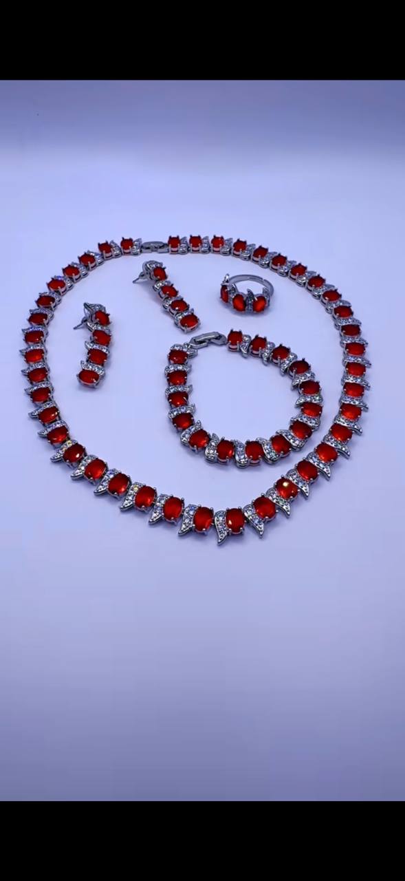 #82 ZIRCONIA PARTY SET (4pcs)