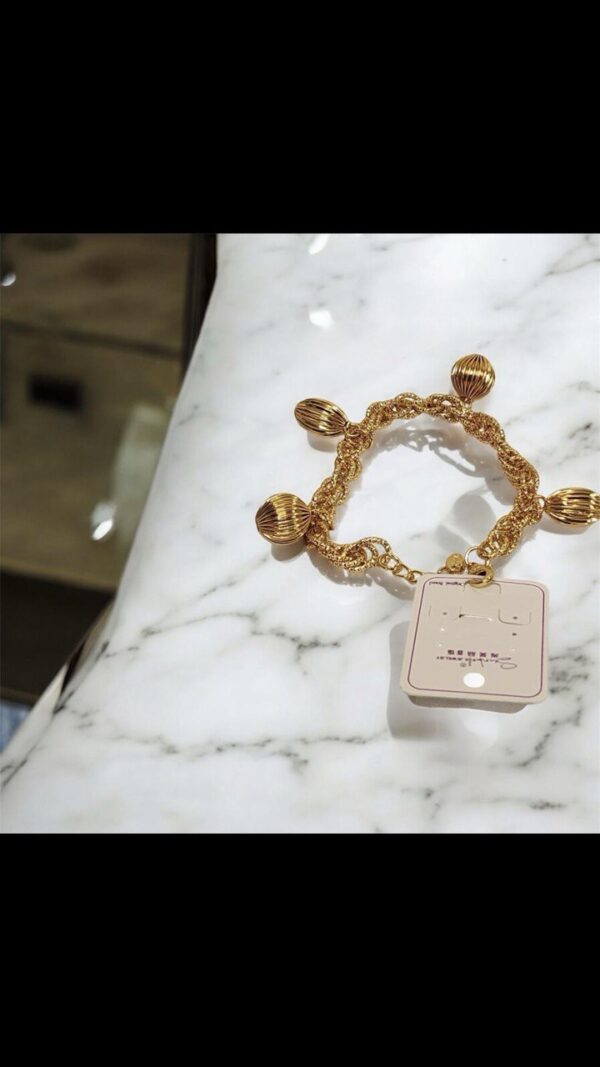 #86 18K ITALIAN GOLD PLATED BRACELET