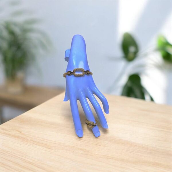 #94 18K ITALIAN GOLD PLATED BANGLES & RINGS