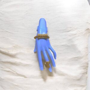 18K ITALIAN GOLD PLATED BANGLES & RINGS