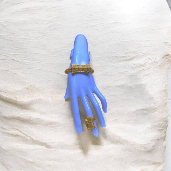 18K ITALIAN GOLD PLATED BANGLES & RINGS