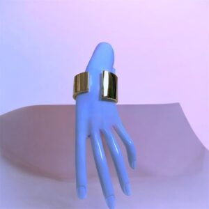 18K ITALIAN GOLD PLATED BANGLES