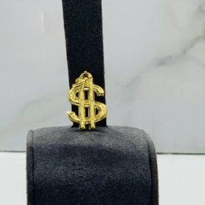 Tiny Dollar Sign Pendants