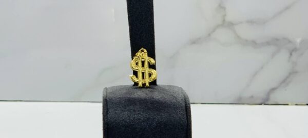 Tiny Dollar Sign Pendants