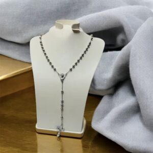 Silver Tone Rosary