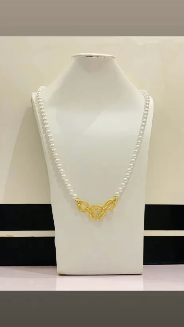Pearl long Necklace