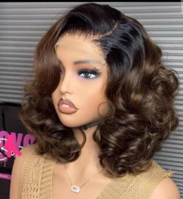 12’’ Bouncy curly (5*5 black & brown)