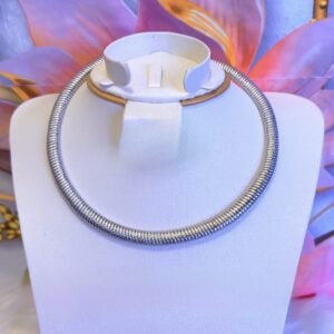 SILVER CORD NECKLACE
