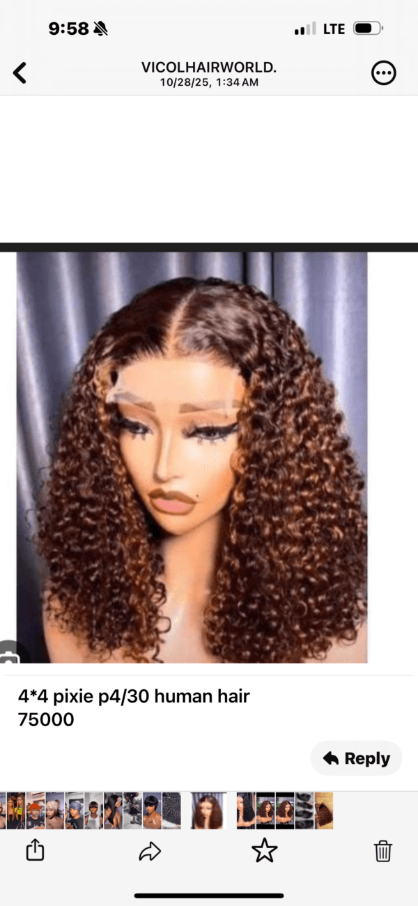 14’’ Piano Pixel curls (2*4)