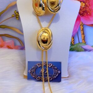 Adjustable Necklace with earrings