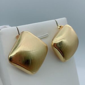 DJ019(Gold Clip Earrings)