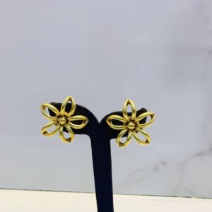 Italian gold plated earrings