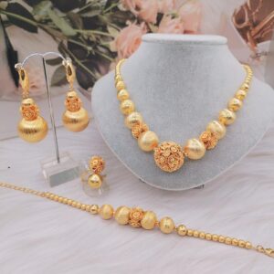 Saudi Arabia Gold Plated Party Sets (2tone)