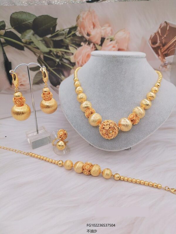 Saudi Arabia Gold Plated Party Sets (2tone)