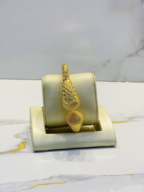 Italian gold plated bangles