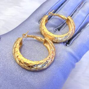 Italian Gold plated earrings