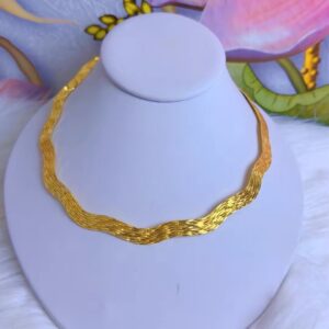 DJ002 Gold Cord Necklace