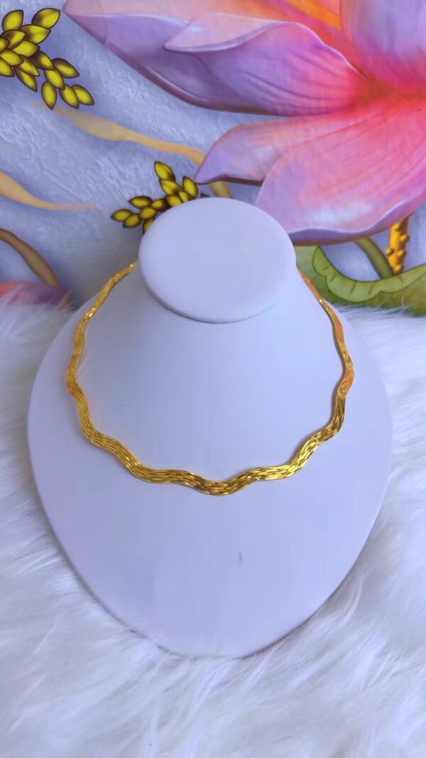 DJ001 GOLD CORD NECKLACE