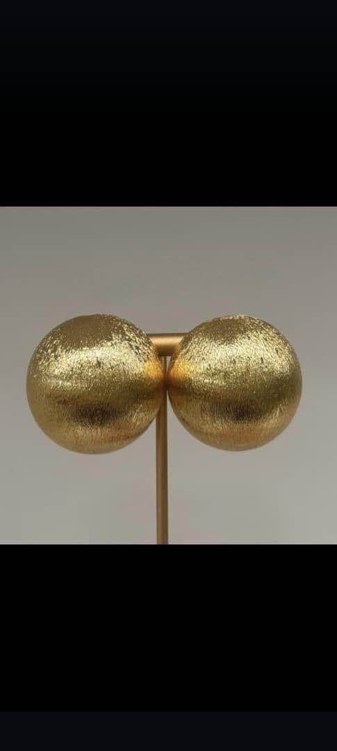DJ006 Bold  Clip Earrings