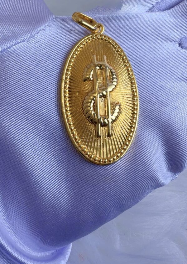 DJ049(Bold Dollar Pendants)