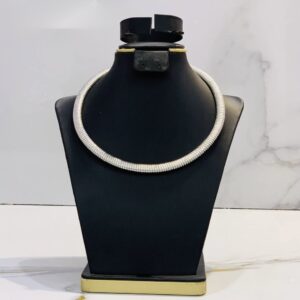 DJ045(White Cord Necklace)