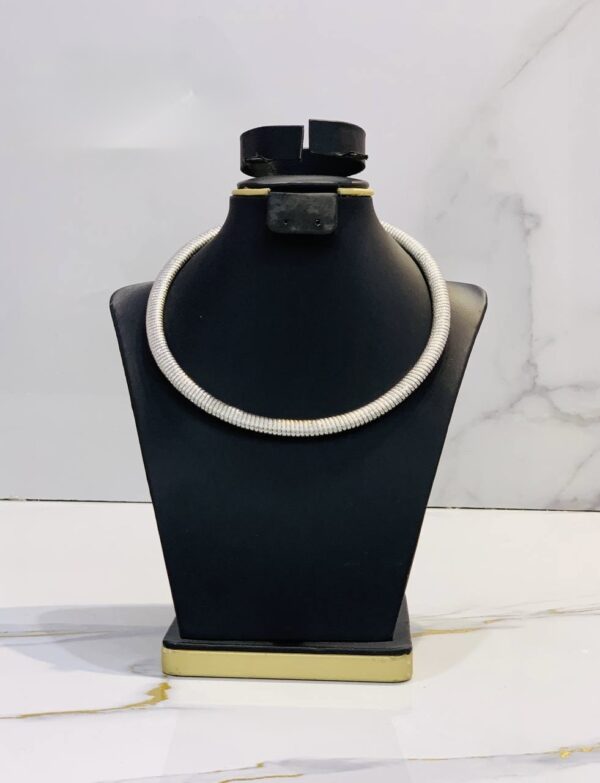 DJ045(White Cord Necklace)