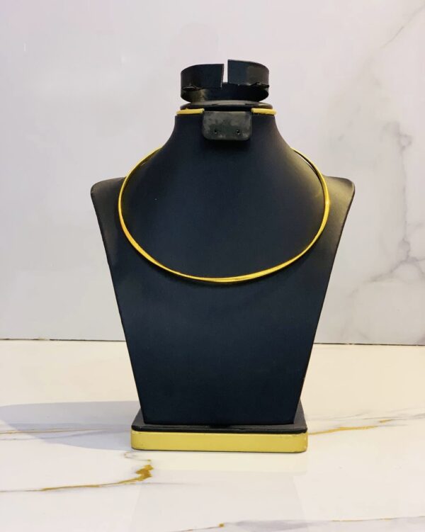 DJ026(Gold Tiny Cord Necklace)