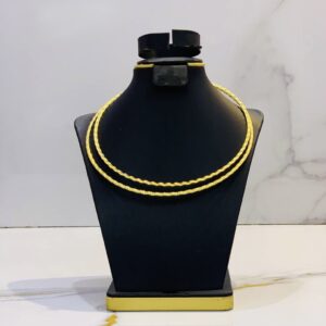 DJ023(Gold Cord Necklace)
