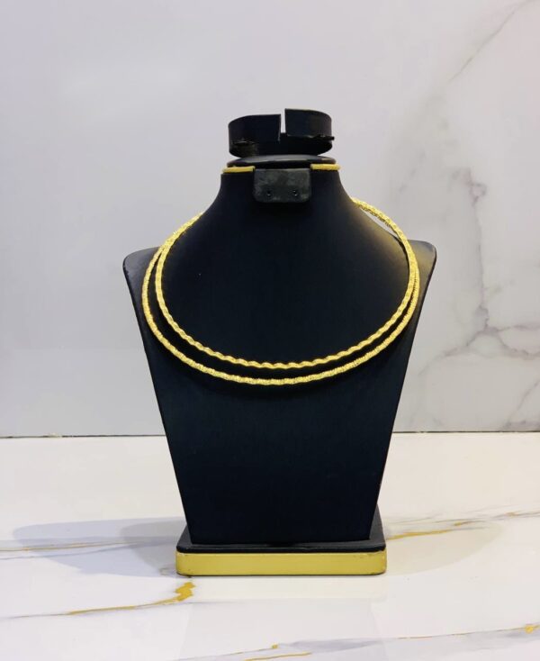 DJ023(Gold Cord Necklace)